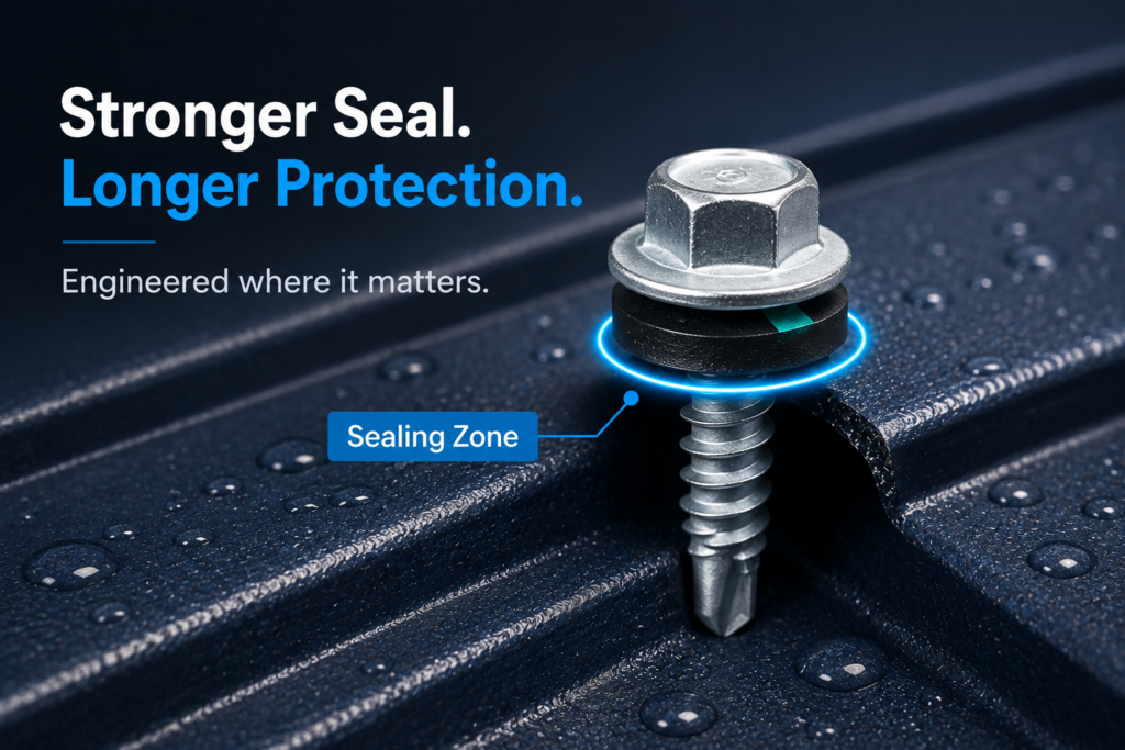 Sealing Point in Washer
