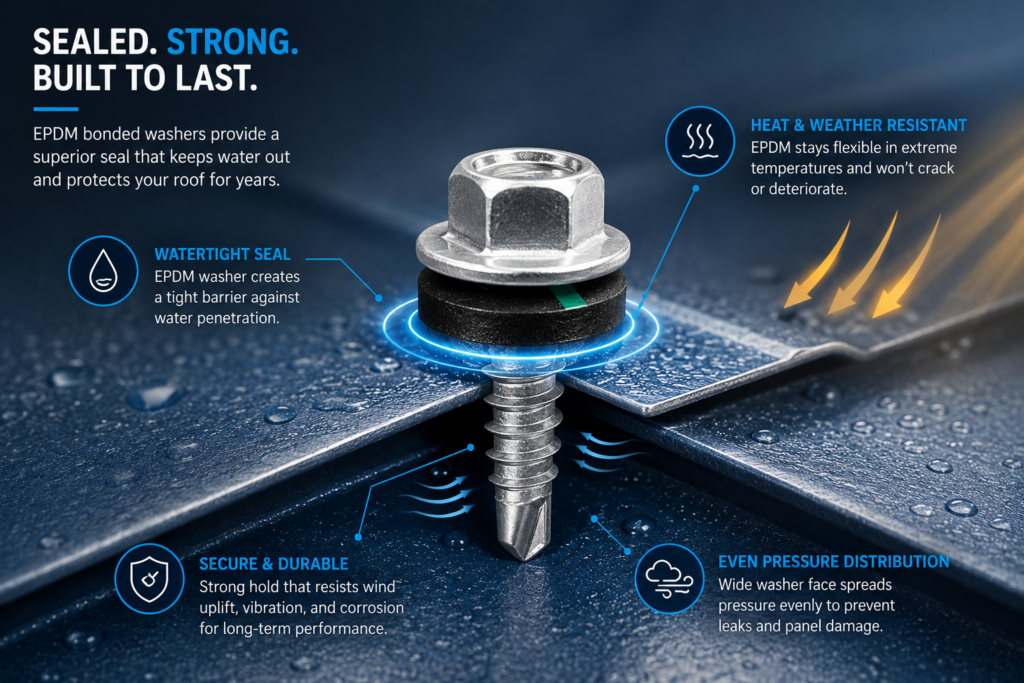 Why EPDM Washers matter in roofing

